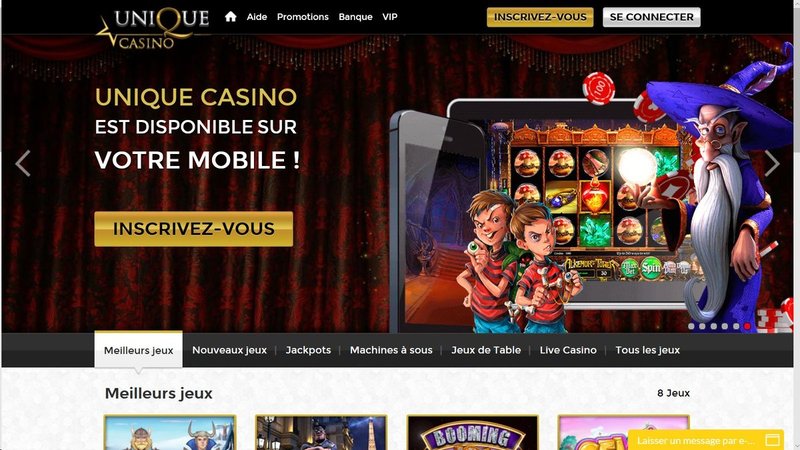 Image: Win Unique Casino : Un Nouveau Lendemain Pour Les Joueurs En Ligne ?